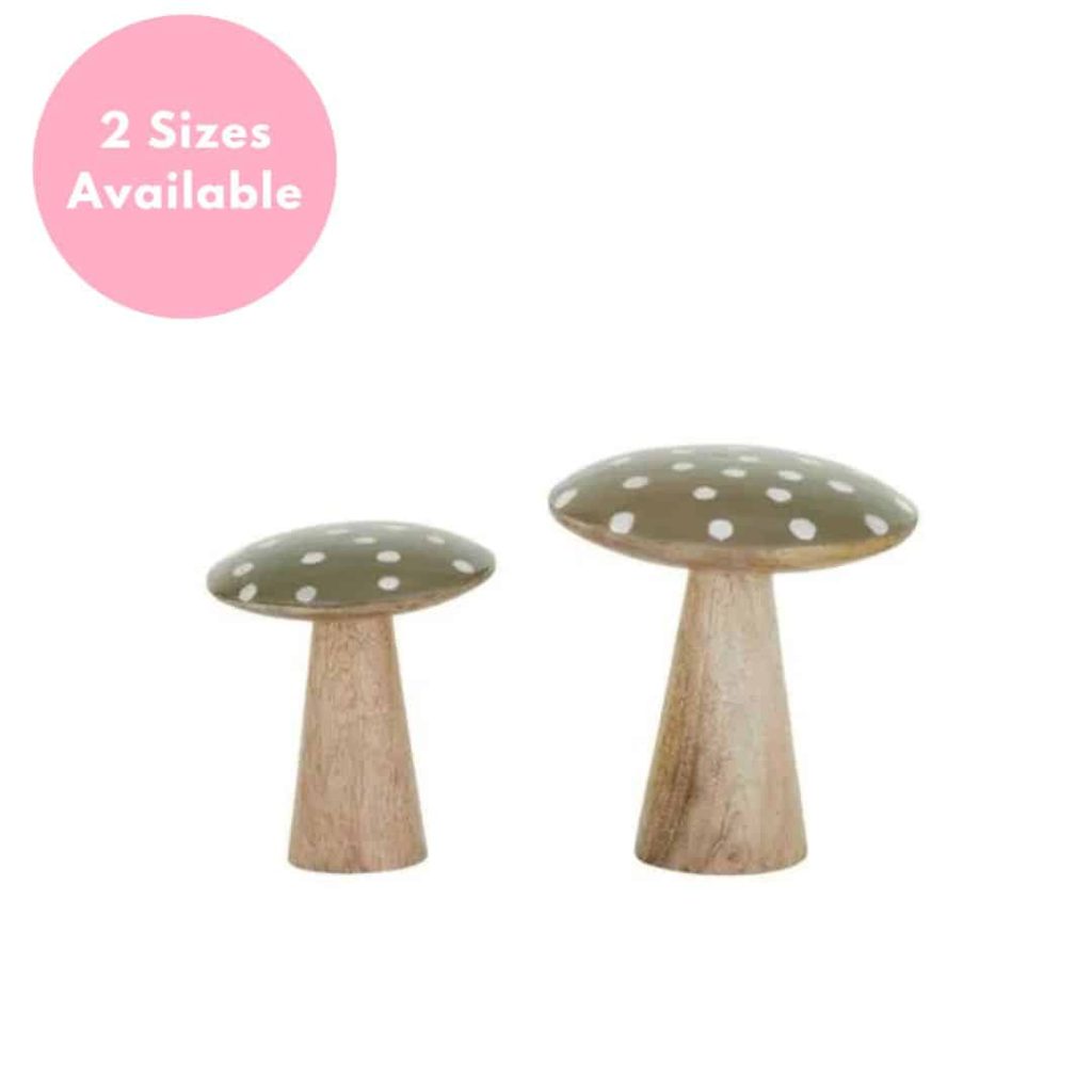 Toadstools Simple Wooden Toadstools - Sproutwell Decor
