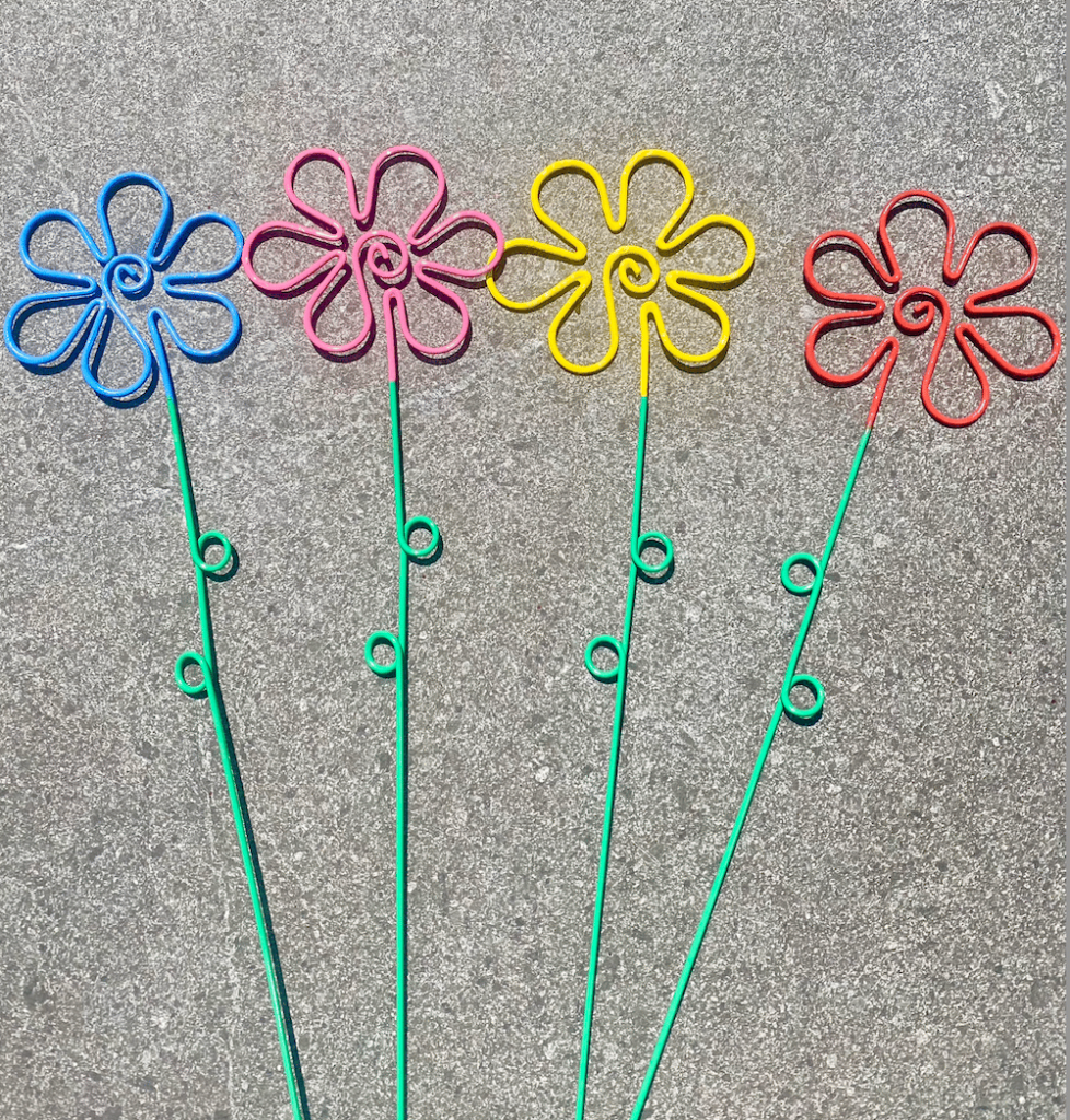 Wire Flower Sticks - Sproutwell Decor