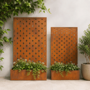 Set of 2 Nested Symmetric Planters