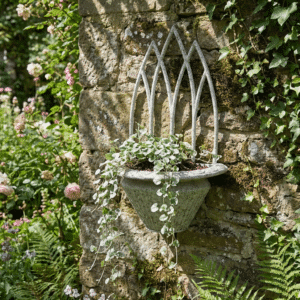 Juliette decorative wall planter for indoor and outdoor walls