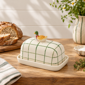 Butter Dish - Duck Butter Up