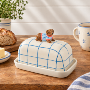 Butter Dish - Dachshund Butter Up