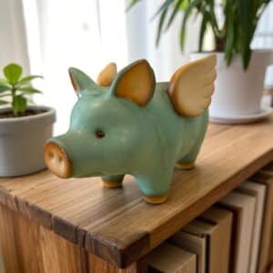 Flying Pig Planter
