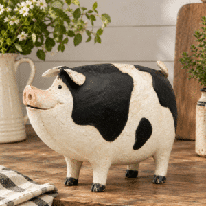 Metal Vintage Pig